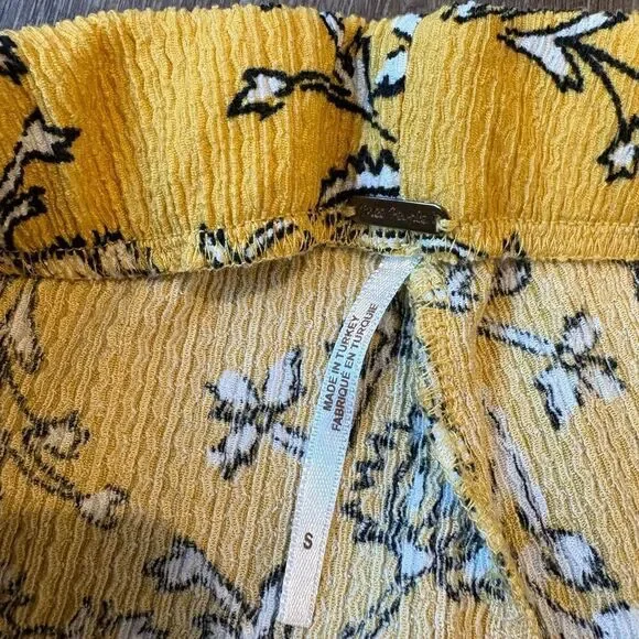 Free People Kitty Flare Pants in a yellow - Picture 4 of 6